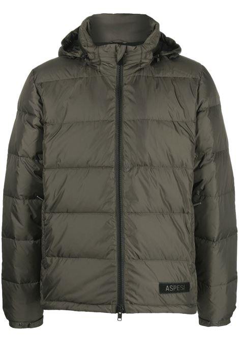 giacca pocoelastica re-quilted uomo verde in poliammide ASPESI | I018 V00685237
